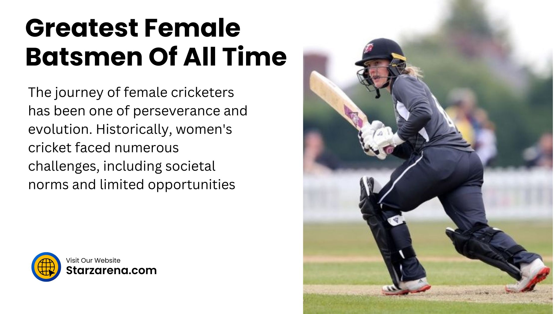 Greatest Female Batsmen Of All Time