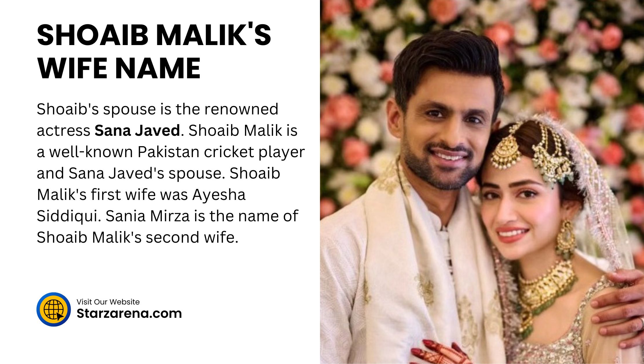 SHOAIB MALIK'S WIFE NAME