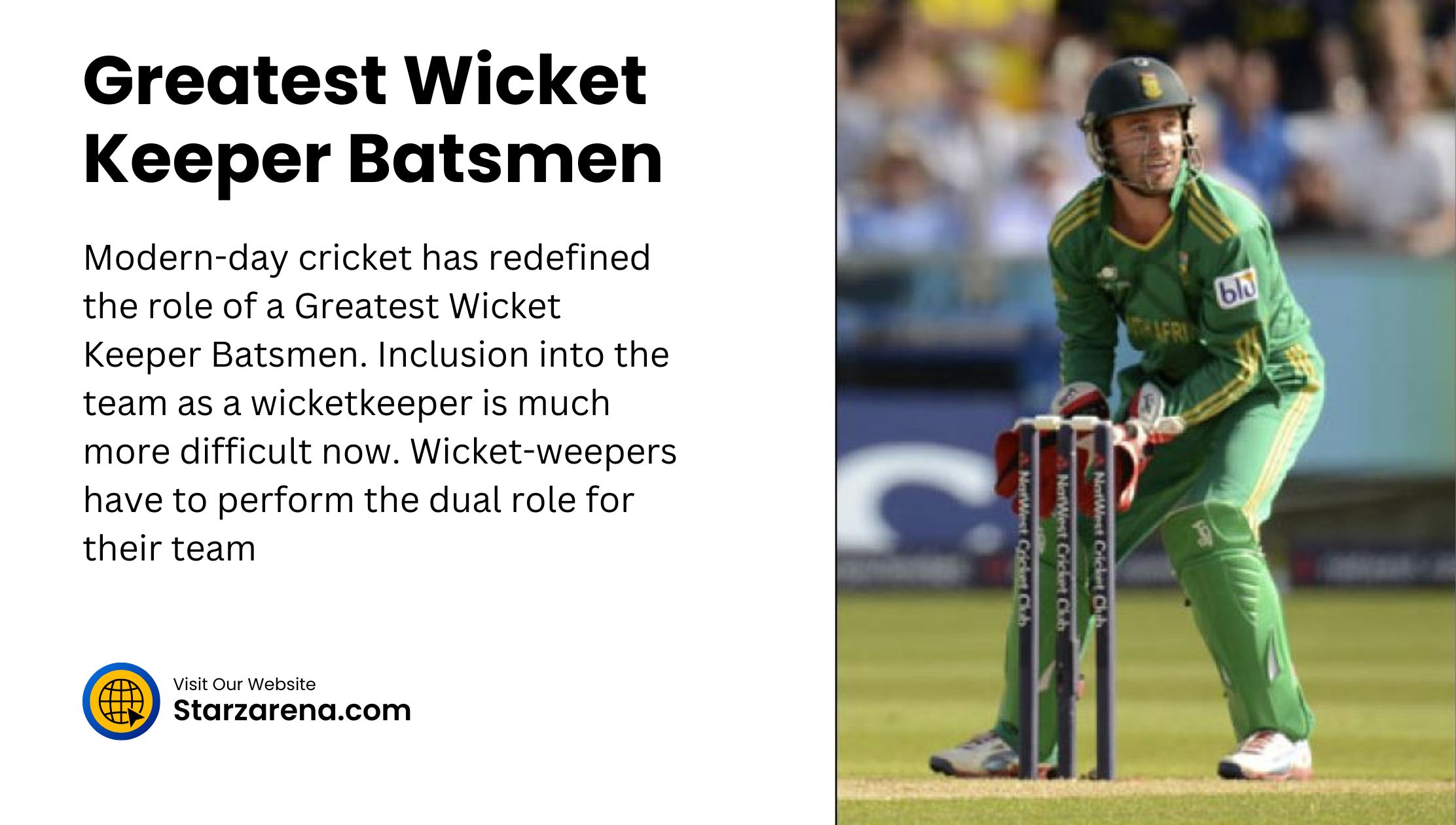 Greatest Wicket Keeper Batsmen