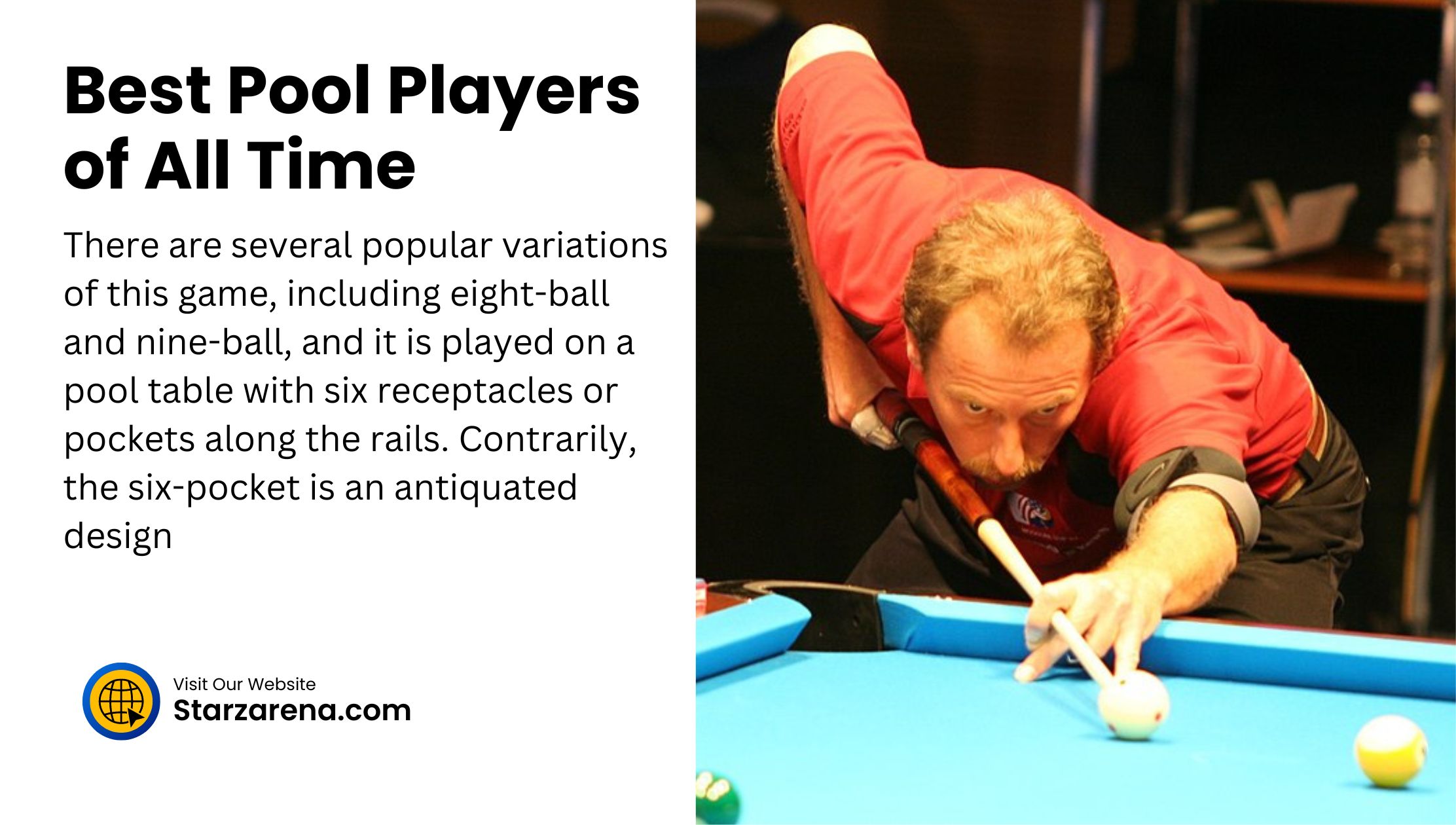 Top 10 Best Pool Players of All Time 2024 Guide Starz Arena