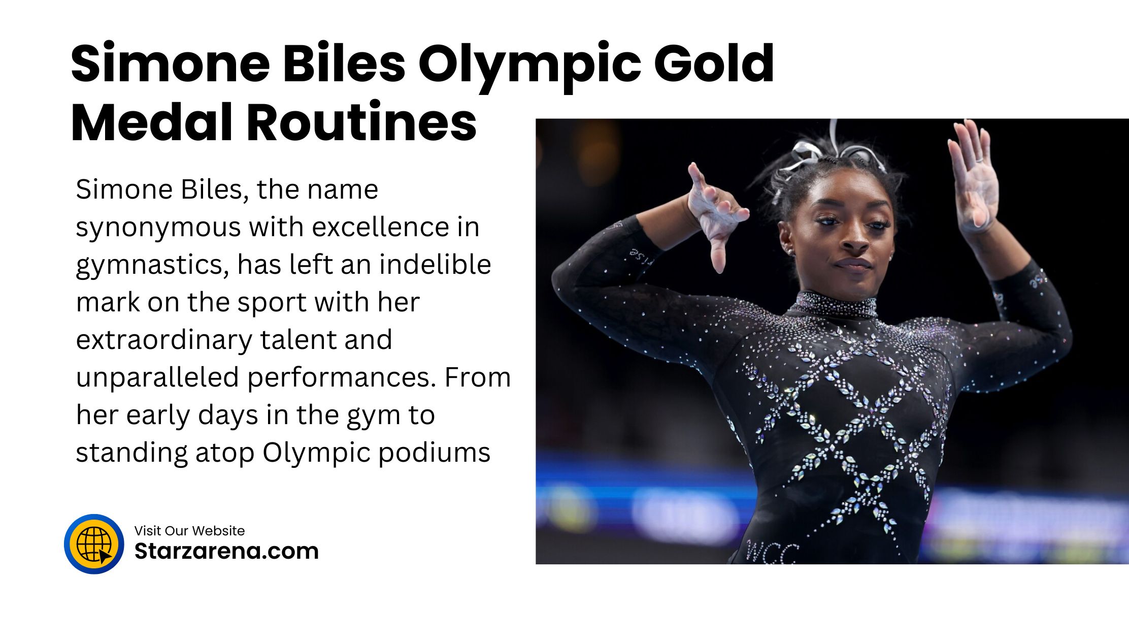 Simone Biles Olympic Gold Medal Routines