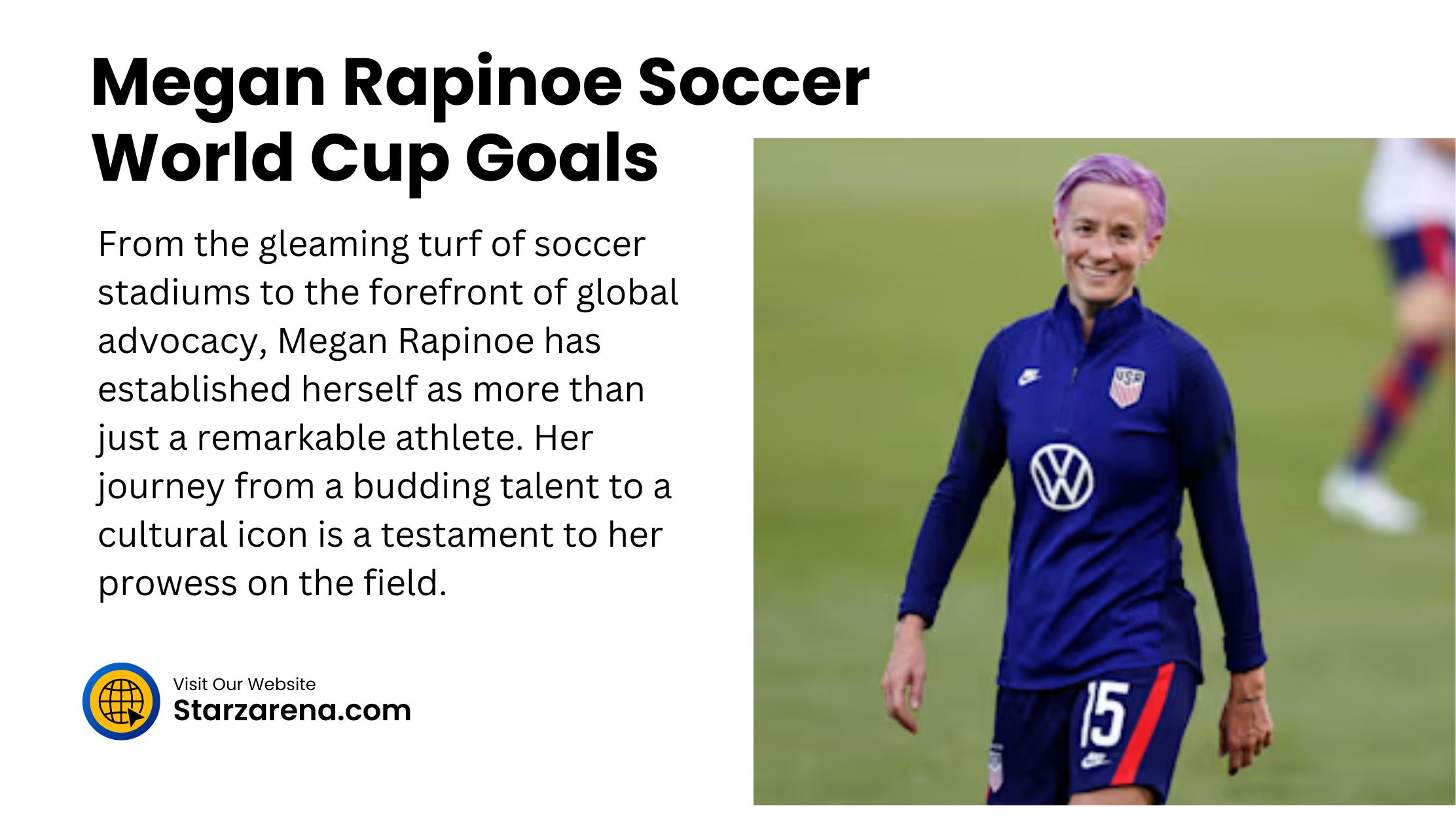 Megan Rapinoe Soccer World Cup Goals