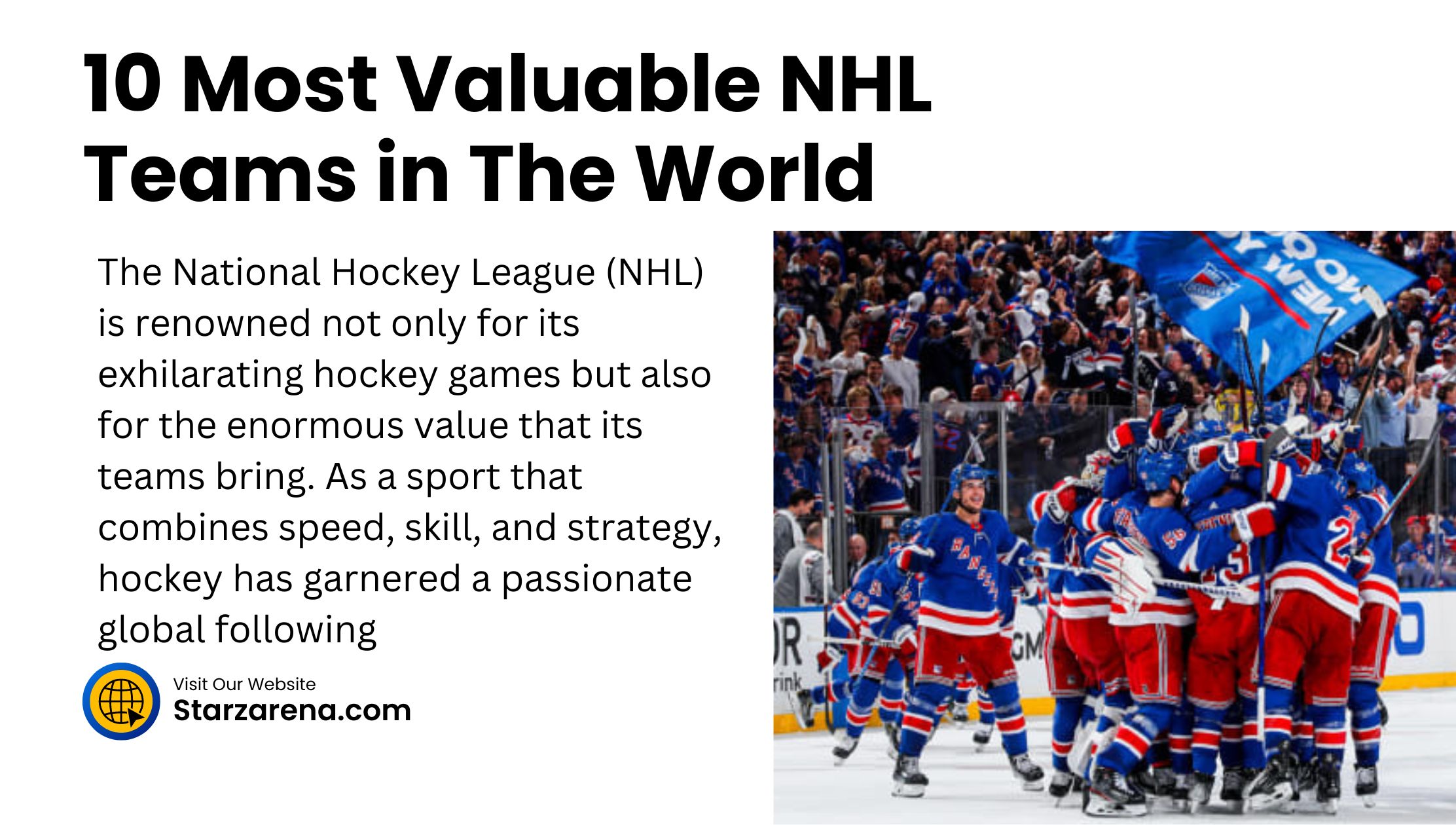 10 Most Valuable NHL Teams