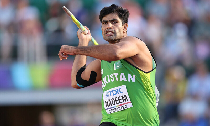 Arshad Nadeem Olympics javelin throw record